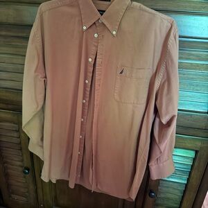 Nautica Men's Terracotta Casual Shirt